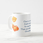 庭園愛好家のマグ コーヒーマグカップ (正面左)