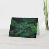 庭園日本の カード (正面)