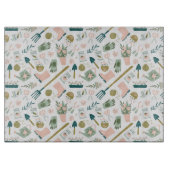 庭園時間ガラス切断板 カッティングボード (正面)