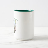 庭園生活 ツートーンマグカップ (中央)