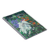 庭園用のカスタマイズ可能なスパイラルノートブック ノートブック (右側)