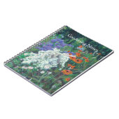 庭園用のカスタマイズ可能なスパイラルノートブック ノートブック (左側)