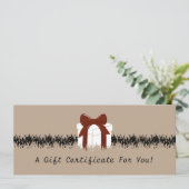 庭園維持個人手書贈与証 (スタンド正面)