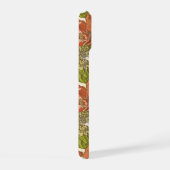 庭園花模様 iPhone 15ケース (右側面)