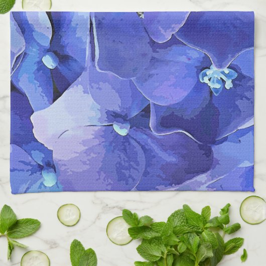 庭園花 キッチンタオル (折り畳み)