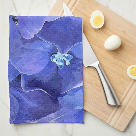 庭園花 キッチンタオル (四つ折り)