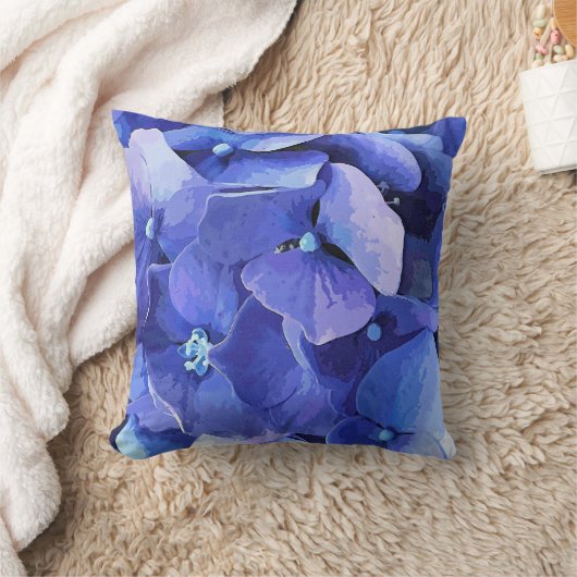 庭園花 クッション (ブランケット)