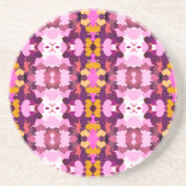 庭園花 コースター (正面)