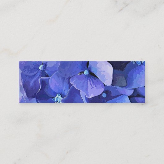 庭園花 スキニー名刺 (正面)