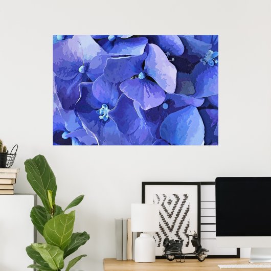 庭園花 ポスター (ホームオフィス)