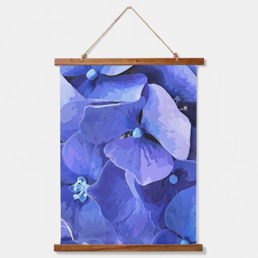 庭園花 吊り下げ型タペストリー (正面)