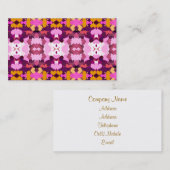 庭園花 名刺 (正面/裏面)