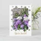 庭園花 招待状 (スタンド正面)