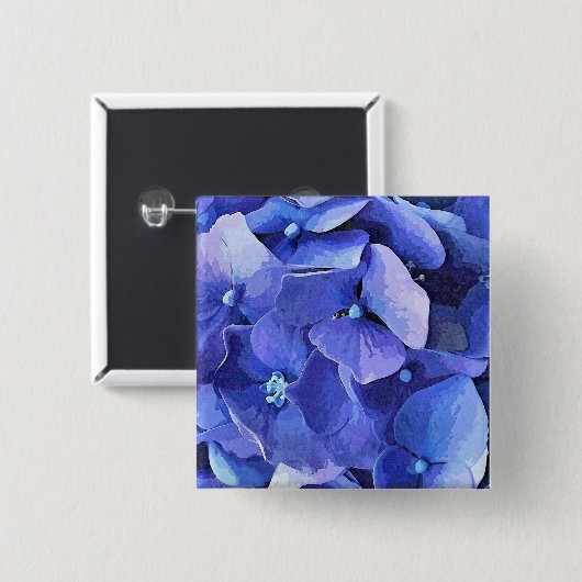 庭園花 缶バッジ (正面&裏面)