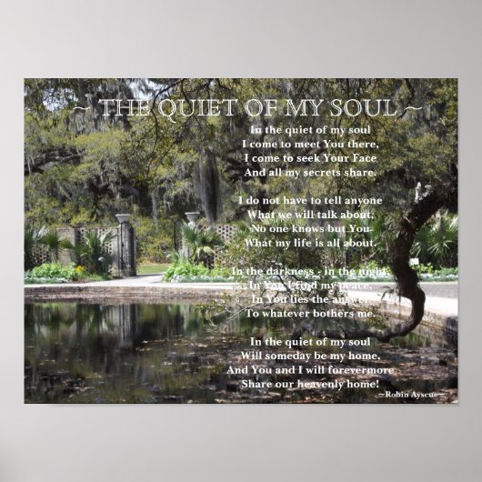 庭園詩 ポスター (正面)