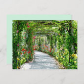 庭園路はがき ポストカード (正面/裏面)