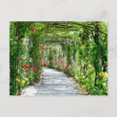庭園路はがき ポストカード (正面)