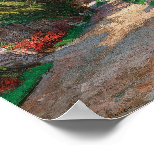 庭園路 | Olga Wisinger-Florian ポスター (角)