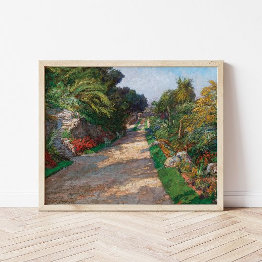 庭園路 | Olga Wisinger-Florian ポスター