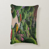 庭園風景 アクセントクッション (裏面(縦))