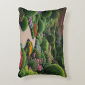 庭園風景 アクセントクッション (正面(垂直))