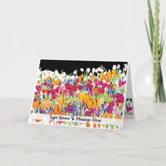 庭園02カスタマイズ可能グリーティングカード カード