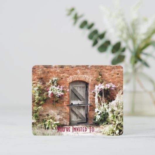 庭園 招待状 (スタンド正面)