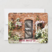 庭園 招待状 (正面)