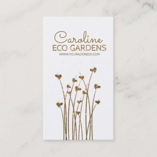庭地球に優し気にとエコのフレンドリー習慣 名刺 (正面)