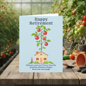 庭師おもしろいの引退証 カード