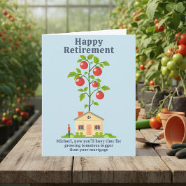 庭師おもしろいの引退証 カード