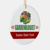 庭師おもしろい セラミックオーナメント (右)