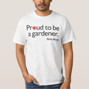 庭師があること誇りを持った Tシャツ