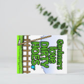 庭師が汚れた家を愛する（漫画） ポストカード (スタンド正面)