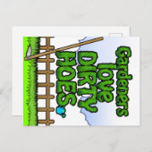 庭師が汚れた家を愛する（漫画） ポストカード (正面/裏面)