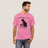 庭師が…家でやる。 Tシャツ (正面フル)