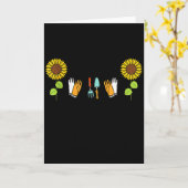 庭師です。ただ庭で働いて、ゆっくり過ごしたい。 カード (黄色い花)