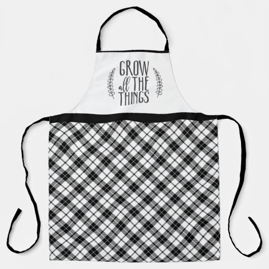 庭師のおもしろい物を育てる エプロン (正面)