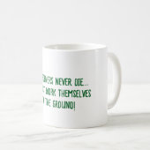 庭師のためのギフトマグ コーヒーマグカップ (正面右)