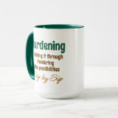 庭師のためのコーヒーマグ マグカップ (正面左)