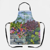 庭師のアートドリームエプロン夏の花 エプロン (正面)