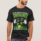 庭師のデザイン Tシャツ (正面)