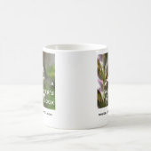 庭師のノートのロゴのマグ コーヒーマグカップ (中央)