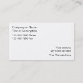 庭師の名刺 名刺 (裏面)