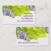 庭師の名刺 名刺 (正面/裏面)