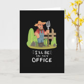 庭師の庭園贈り物 カード (黄色い花)