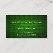 庭師の庭師 名刺 (裏面)