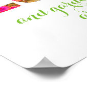 庭師の愛とガーデニングのポスター ポスター (角)