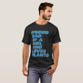 庭師の父植物花ガーデンガーデニングD Tシャツ (正面フル)
