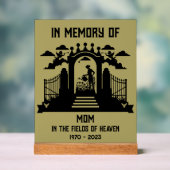 庭師の葬儀 アクリルサイン (ニュートラル)